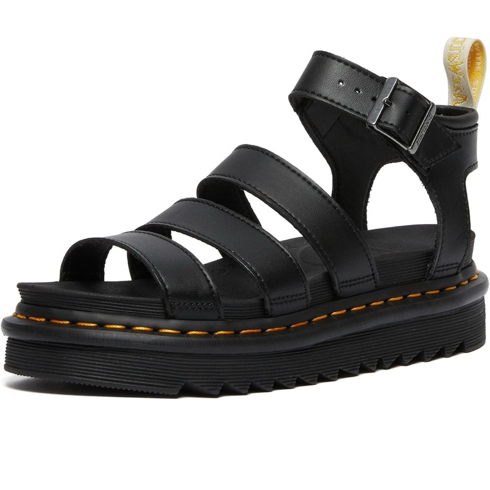 Dr. Martens Black Sandals for Effortless Style